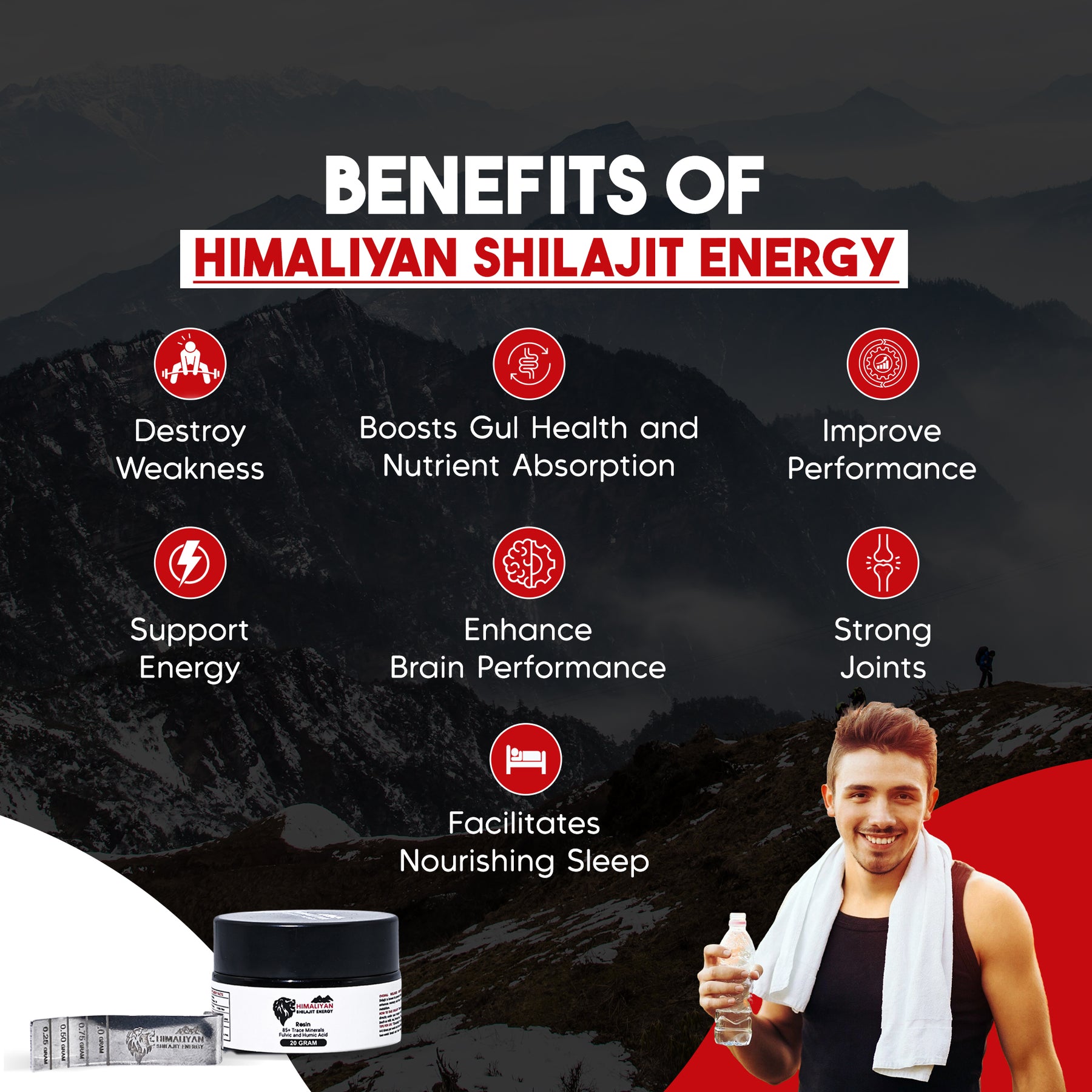 Himaliyan Shilajit Energy